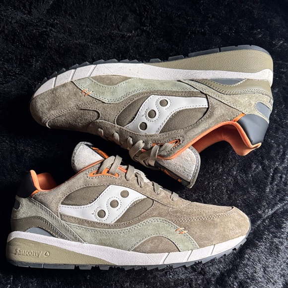 Saucony Other - Saucony Men's Olive and Orange Sneakers